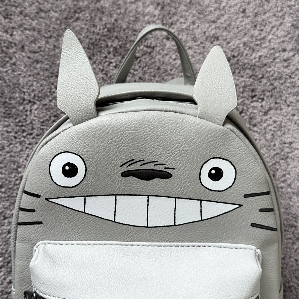 Studio Ghibli My Neighbor Totoro Loungefly Mini Backpack - Picture 2 of 12